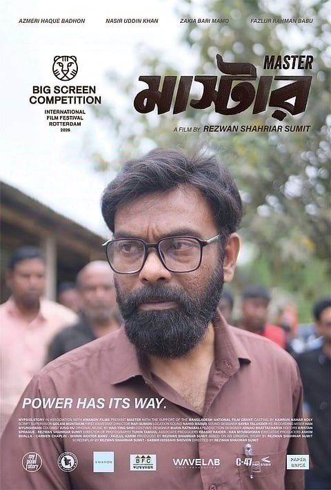 শাহরিয়ার সুমিতের পলিটিক্যাল থ্রিলার ‘মাস্টার’