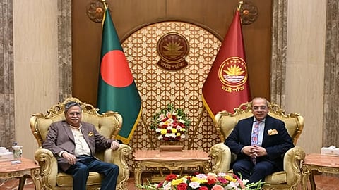 রাষ্ট্রপতির সঙ্গে প্রধান বিচারপতির বিদায়ী সাক্ষাৎ