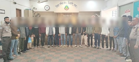 উত্তরা পশ্চিম থানা পুলিশের বিশেষ অভিযানে বিভিন্ন অপরাধে জড়িত ২০ জন গ্রেফতার