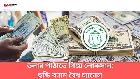 ডলার পাঠাতে গিয়ে লোকসান: হুন্ডি বনাম বৈধ চ্যানেল