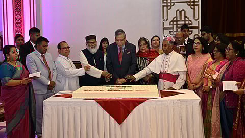 বড়দিনে বঙ্গভবনে শুভেচ্ছা বিনিময় করলেন রাষ্ট্রপতি