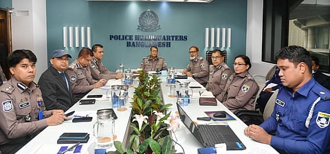 "আগামী নির্বাচনকে সর্বাধিক গুরুত্ব দিয়ে যে কোন মূল্যে আইন-শৃঙ্খলা স্থিতিশীল রাখতে হবে" -আইজিপি