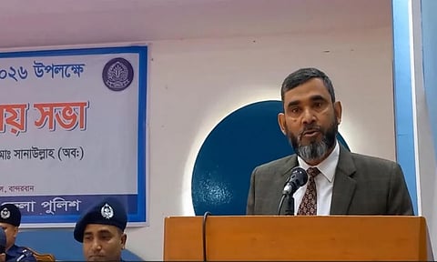 নির্বাচনে আমাদের কাজ হবে স্বচ্ছ : ইসি সানাউল্লাহ