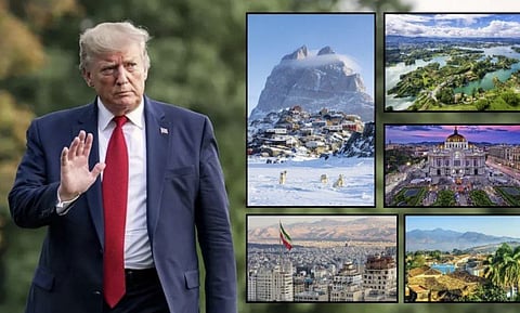 ভেনেজুয়েলার পর এবার ট্রাম্পের নিশানায় আরও ৫ দেশ