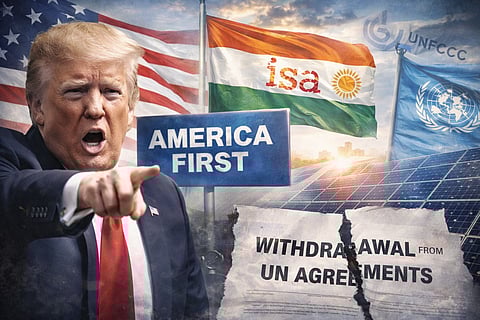 আন্তর্জাতিক সৌর জোটসহ ৬৬টি সংস্থা ও চুক্তি থেকে যুক্তরাষ্ট্রের প্রত্যাহার করলেন ট্রাম্প