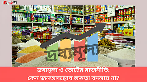 দ্রব্যমূল্য ও ভোটের রাজনীতি: কেন জনঅসন্তোষ ক্ষমতা বদলায় না?