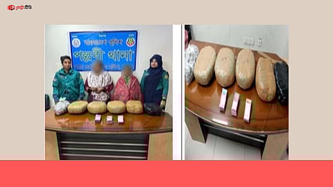 ১২ কেজি ১৯০ গ্রাম গাঁজা ও নগদ অর্থসহ দুইজনকে গ্রেফতার করেছে পল্লবী থানা পুলিশ