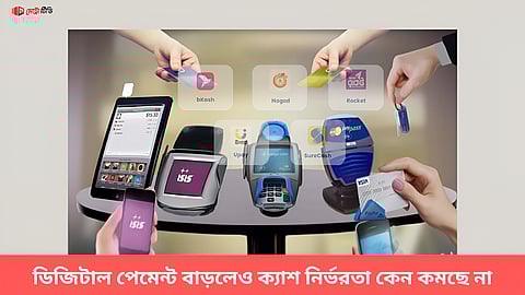 ডিজিটাল পেমেন্ট বাড়লেও ক্যাশ নির্ভরতা কেন কমছে না
