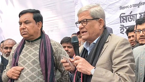 দেশের মানুষ জেগে উঠেছে, ভোট এবার তারা দেবেই: মির্জা ফখরুল