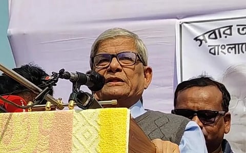 বিএনপি কাজে বিশ্বাস করে, সমালোচনায় নয়: মির্জা ফখরুল