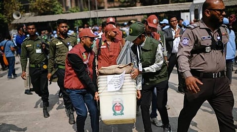 ২৪-এর গণঅভ্যুত্থানের পর প্রথম জাতীয় নির্বাচন ঘিরে কঠোর নিরাপত্তার চাদরে বাংলাদেশ