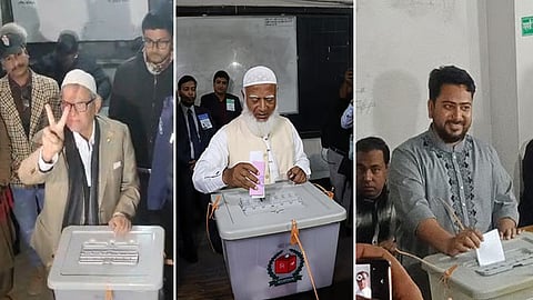 শফিকুর রহমান-ফখরুল-নাহিদ-সালাহউদ্দিন ভোট দিয়েছেন