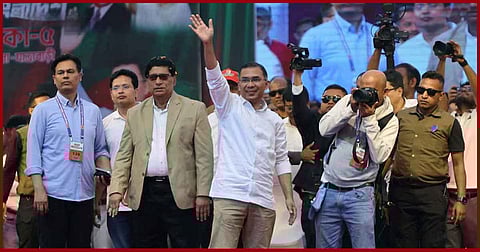 নির্বাসন থেকে ক্ষমতার শীর্ষে তারেক রহমান: রয়টার্স