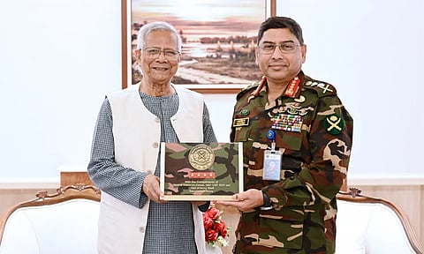 প্রধান উপদেষ্টার সঙ্গে সেনাপ্রধানের বিদায়ী সাক্ষাৎ