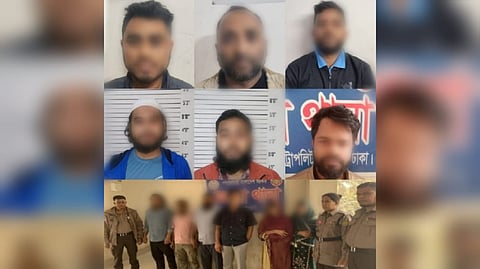 দুই নারীসহ হানিট্র্যাপ চক্রের ১২ সদস্য গ্রেফতার