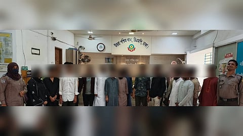 উত্তরা পশ্চিম থানা পুলিশের বিশেষ অভিযানে বিভিন্ন অপরাধে জড়িত ২২ জন গ্রেফতার