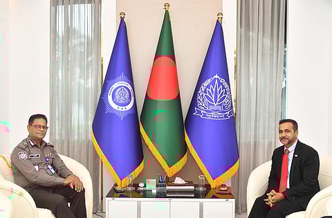 আইজিপির সঙ্গে এফবিআই প্রতিনিধিদলের সাক্ষাৎ