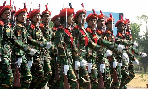 ২৬ মার্চ প্যারেড স্কয়ারে কুচকাওয়াজ ও ফ্লাই পাস্ট