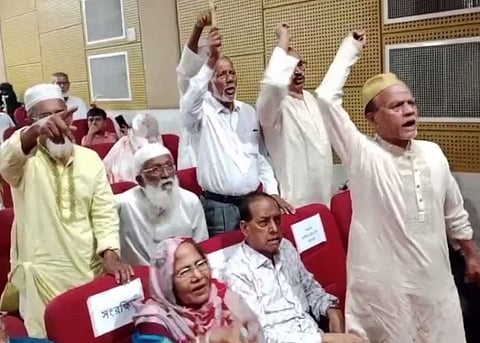 বঙ্গবন্ধুকে নিয়ে আপত্তিকর মন্তব্য করায় মুক্তিযোদ্ধাদের তীব্র প্রতিবাদ