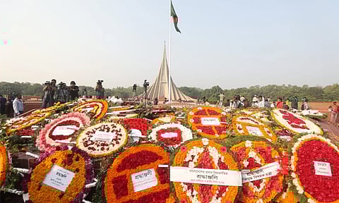 যথাযোগ্য মর্যাদায় স্বাধীনতা ও জাতীয় দিবস উদ্যাপিত
