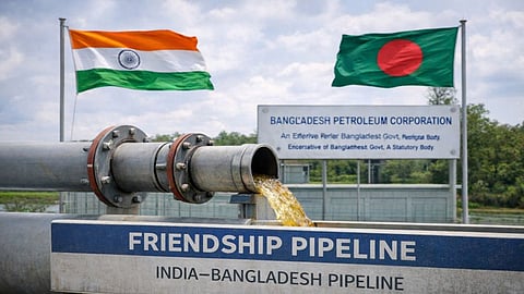 ভারত থেকে পাইপলাইনে আসছে ৭ হাজার টন ডিজেল