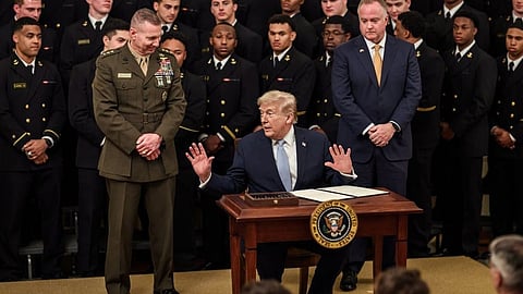 এনবিসি নিউজকে দেওয়া সাক্ষাৎকারে ট্রাম্প বললেন, ’যুদ্ধ প্রায় শেষ’