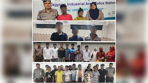 তেজগাঁও বিভাগের অভিযানে গত ২৪ ঘণ্টায় বিভিন্ন অপরাধে জড়িত ৩৮ জন গ্রেফতার