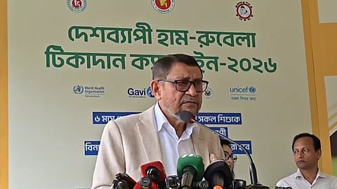 বিগত ফ্যাসিস্ট সরকারের ব্যর্থতায় দেশ অনেকটা পিছিয়ে আছে: স্বাস্থ্যমন্ত্রী
