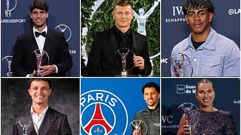 বর্ষসেরা ক্রীড়াবিদ আলকারাজ, দল পিএসজি