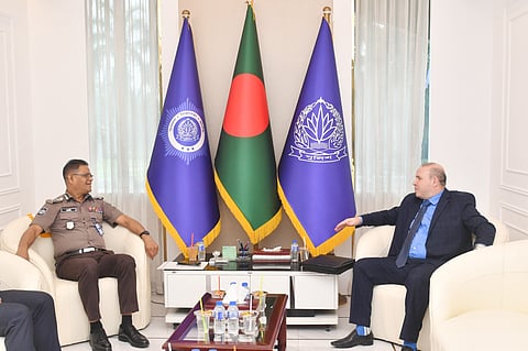 আইজিপির সঙ্গে আলজেরিয়ার রাষ্ট্রদূতের সৌজন্য সাক্ষাৎ