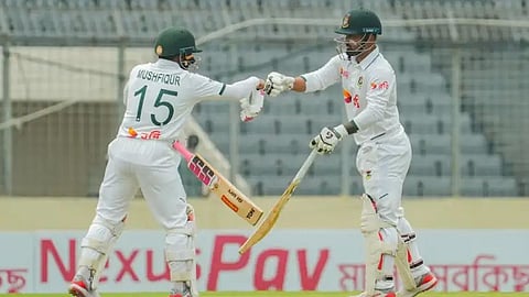 মিরপুরে বাংলাদেশ-পাকিস্তান টেস্ট সিরিজে দাপুটে ফর্মে বাংলাদেশ