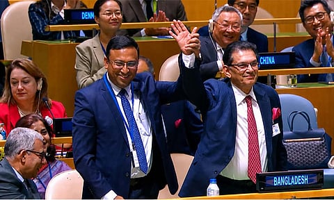 জাতিসংঘ সাধারণ পরিষদের আস্থা পুনর্গঠন ও সংস্কার এগিয়ে নেওয়ার অঙ্গীকার খলিলুর রহমানের