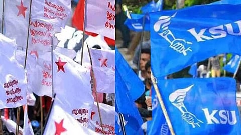 കണ്ണൂർ എസ് എൻ കോളെജിൽ കെ എസ് യു- എസ് എഫ് ഐ സംഘർഷം; നാലു പേർക്ക് പരിക്ക്