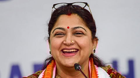 നടി ഖുശ്ബുവിനെ ദേശീയ വനിതാ കമ്മീഷന് അംഗമായി നിയമിച്ചു