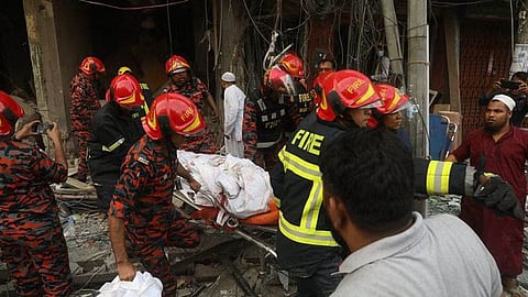 ധാക്കയിൽ സ്ഫോടനം; 14 പേർ കൊല്ലപ്പെട്ടു, 100 ലേറെ പേർക്ക് പരിക്ക്