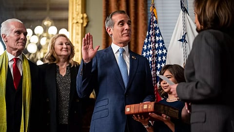 ഇന്ത്യയിലെ യുഎസ് അംബാസഡറായി എറിക് ഗാർസെറ്റി ചുമതലയേറ്റു