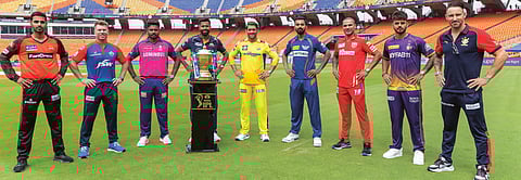 ഐപിഎല് ഇന്നു മുതല്: ആദ്യമത്സരം ഗുജറാത്തും ചെന്നൈയും തമ്മില്