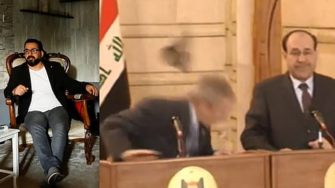 'പശ്ചാത്താപമില്ല, അവസരം കിട്ടിയാൽ ഇനിയുമെറിയും': ഓർമയുണ്ടോ, അമെരിക്കൻ പ്രസിഡന്റിനെ ഷൂ എറിഞ്ഞ മാധ്യമപ്രവർത്തകനെ