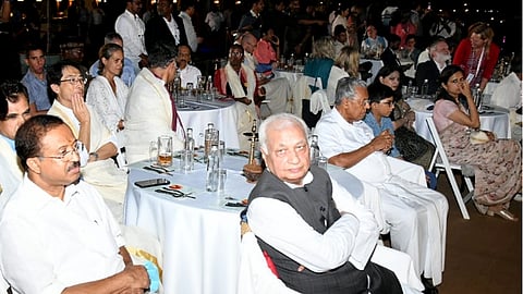 ജി20 ചൂടിൽ കുമരകത്തെ കായൽക്കാറ്റേറ്റ് അത്താഴവിരുന്നിൽ പങ്കെടുത്ത് കേന്ദ്രമന്ത്രിയും ഗവർണറും മുഖ്യമന്ത്രിയും