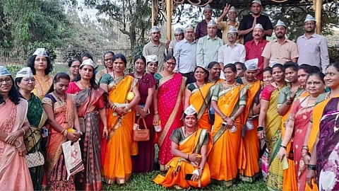 നവിമുംബൈ യിൽ വനിതാ ദിനത്തിൽ ‘വനിതാ ഓട്ടോ റിക്ഷാ ഡ്രൈവർമാരെ’ ആദരിച്ച് എഎപി