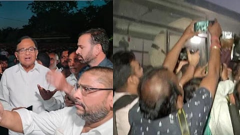 ചെങ്കോട്ടയിലെ കോൺഗ്രസ് പ്രതിഷേധത്തിനിടെ സംഘർഷം: നേതാക്കളെ കസ്റ്റഡിയിലെടുത്തു