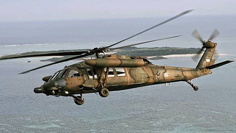 ജപ്പാനിൽ 10 യാത്രക്കാരുമായി സൈനിക ഹെലികോപ്റ്റർ കാണാതായി