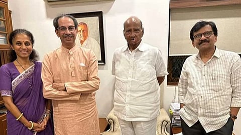 എംവിഎയിലെ ഭിന്നതകൾക്കിടയിൽ ഉദ്ധവ് താക്കറെ ശരദ് പവാർ കൂടിക്കാഴ്ച