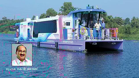 കൊച്ചി വാട്ടർ മെട്രൊ പുതിയ നാഴികക്കല്ല്