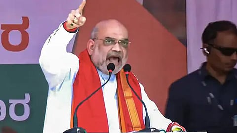 വിവാദ പരാമർശം;  അമിത് ഷായ്ക്കെതിരെ പരാതി നൽകി കോൺഗ്രസ്