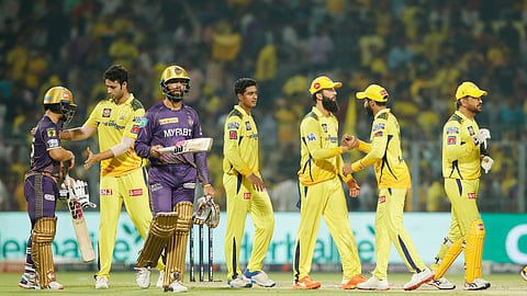 ഈഡന് ഗാര്ഡന്സില് ചെന്നൈ വെടിക്കെട്ട്; കൊല്ക്കത്തയ്ക്ക് തോല്വി, ചെന്നൈ പോയിന്റ് പട്ടികയിൽ ഒന്നാമത്