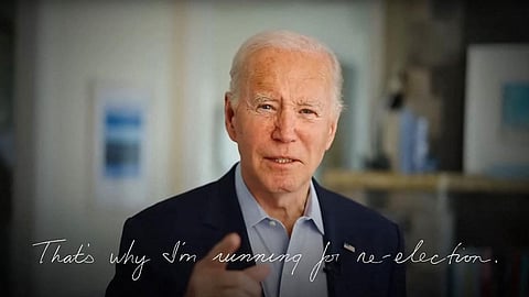 രണ്ടാമങ്കത്തിന് ബൈഡൻ: യുഎസ് പ്രസിഡന്റ് തെരഞ്ഞെടുപ്പിൽ വീണ്ടും മത്സരിക്കും