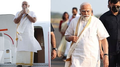 നരേന്ദ്ര മോദി കൊച്ചിയിൽ; റോഡ് ഷോ ആരംഭിച്ചു