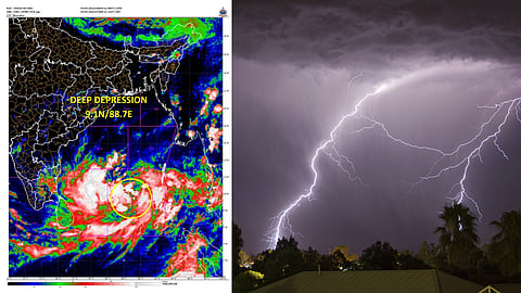 രണ്ടു ദിവസം ഇടിമിന്നലോടു കൂടിയ മഴയ്ക്ക് സാധ്യത