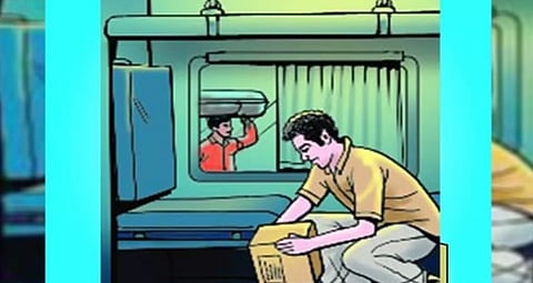 ട്രെയിനിൽ മോഷണം: മലയാളി വനിതയുടെ പണവും മെഡിക്കൽ ഉപകരണങ്ങളും നഷ്ടപ്പെട്ടു